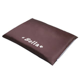 Personalized Non-Slip Sleeping Waterproof Indoor Outdoor Pet Bed Mat-Wiggleez-Coffee-S-Wiggleez