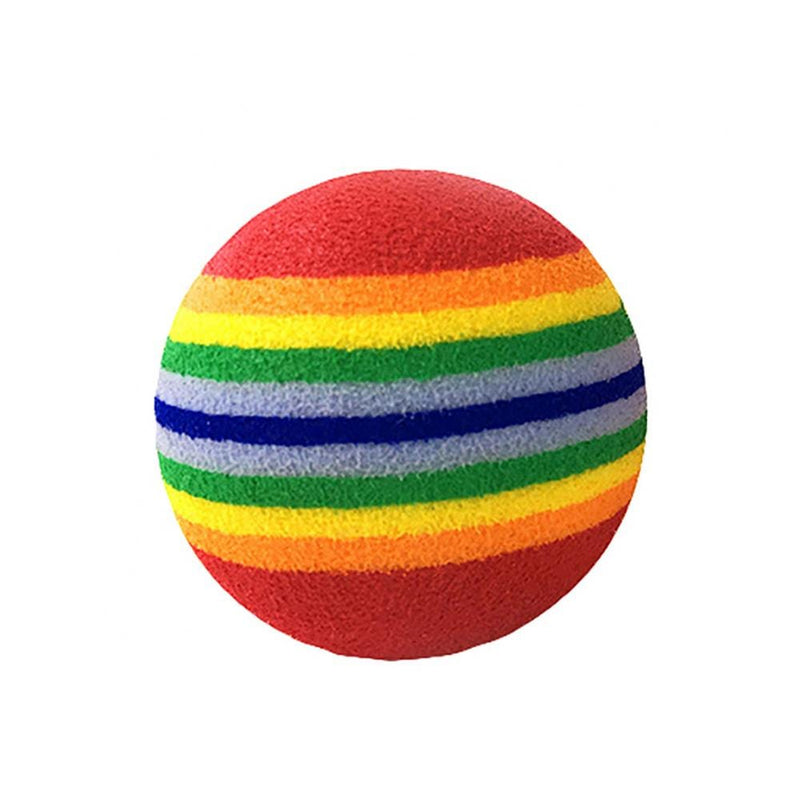 Pet Chewing Interactive Ball Teething Toy-Wiggleez-Multicolor-S-Wiggleez