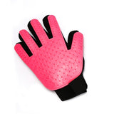 Pet De-Shedding Brush Glove-Wiggleez-Right Hand Pink-Wiggleez