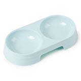 Pet Food Bowl-Wiggleez-Blue Plastic-Wiggleez