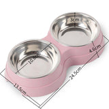 Pet Food Bowl-Wiggleez-Pink-Wiggleez