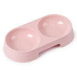 Pet Food Bowl-Wiggleez-Pink Plastic-Wiggleez