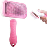 Pet Hair Brush-Wiggleez-Pink Square-Wiggleez