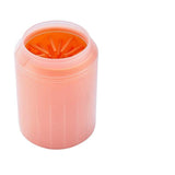 Portable Dog Paw Cleaner Cup-Wiggleez-Orange Large-Wiggleez
