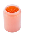 Portable Dog Paw Cleaner Cup-Wiggleez-Orange Medium-Wiggleez