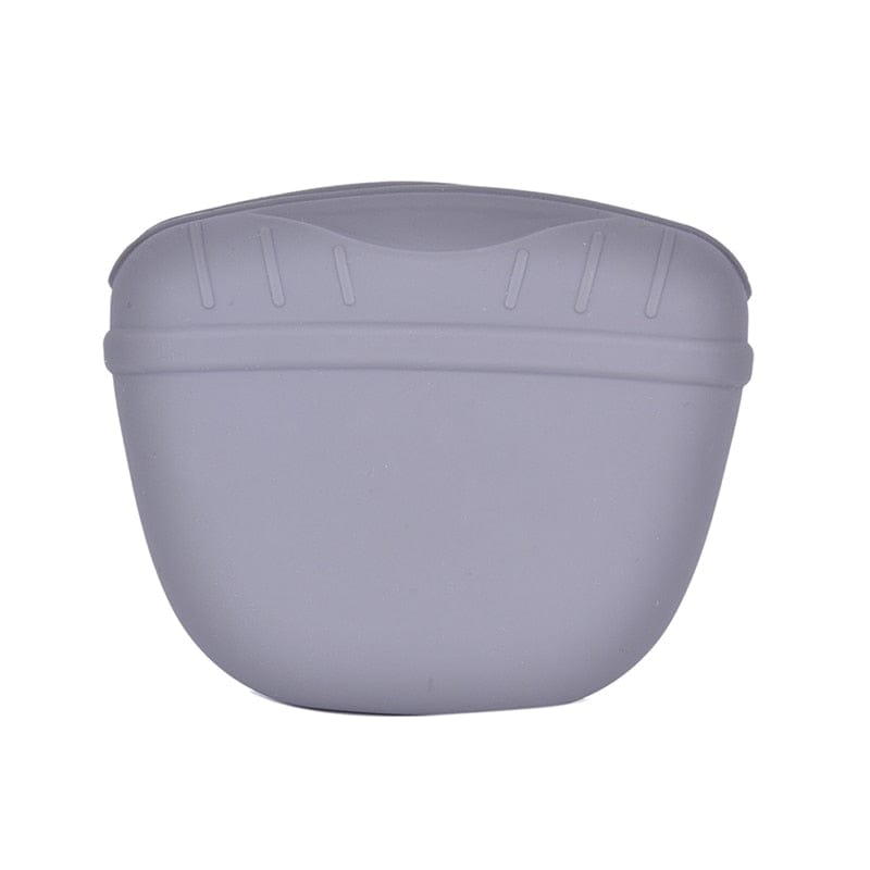 Portable Dog Treat Storage Pouch-Wiggleez-Grey-Wiggleez