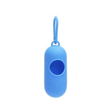 Portable Dog Waste Bag Dispenser-Wiggleez-Blue-Wiggleez