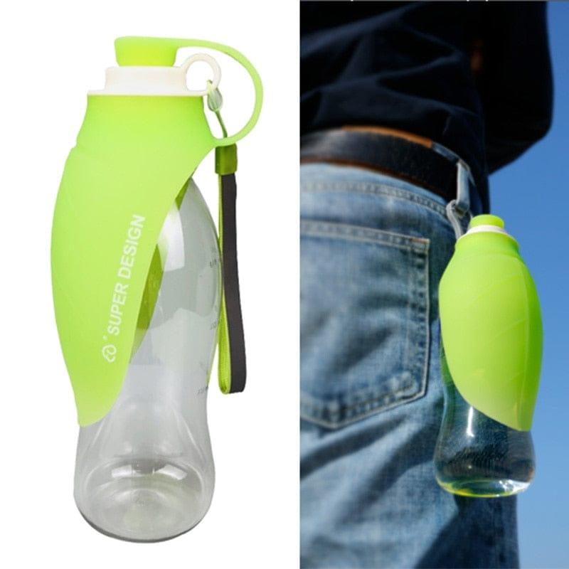 Portable Dog Water Bottle-Wiggleez-Black-Wiggleez