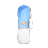 Portable Dog travel Water Bottle-Wiggleez-Blue A-350ml-Wiggleez