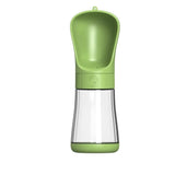 Portable Dog travel Water Bottle-Wiggleez-Green C-350ml-Wiggleez