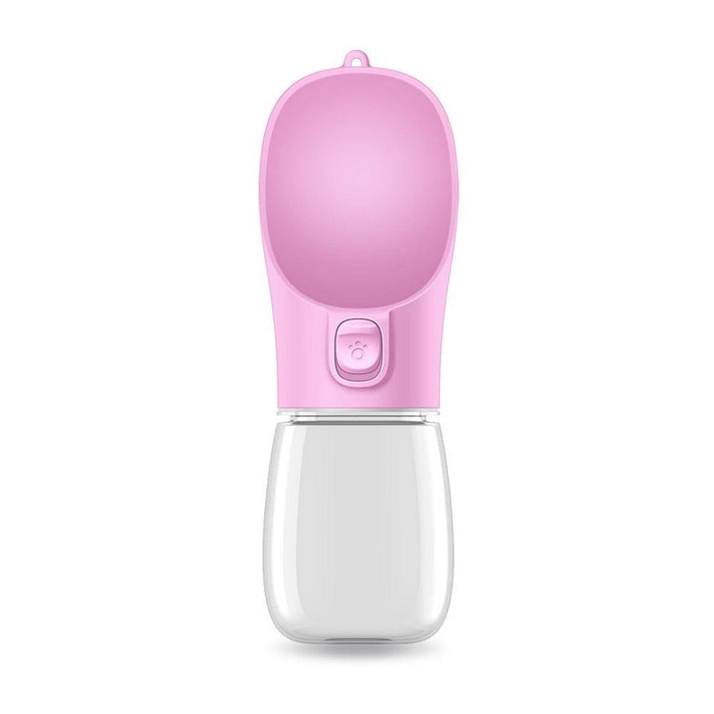 Portable Dog travel Water Bottle-Wiggleez-Pink A-350ml-Wiggleez
