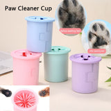 Portable Silicone Dog Paw Cleaner Cup-Wiggleez-Blue-Wiggleez