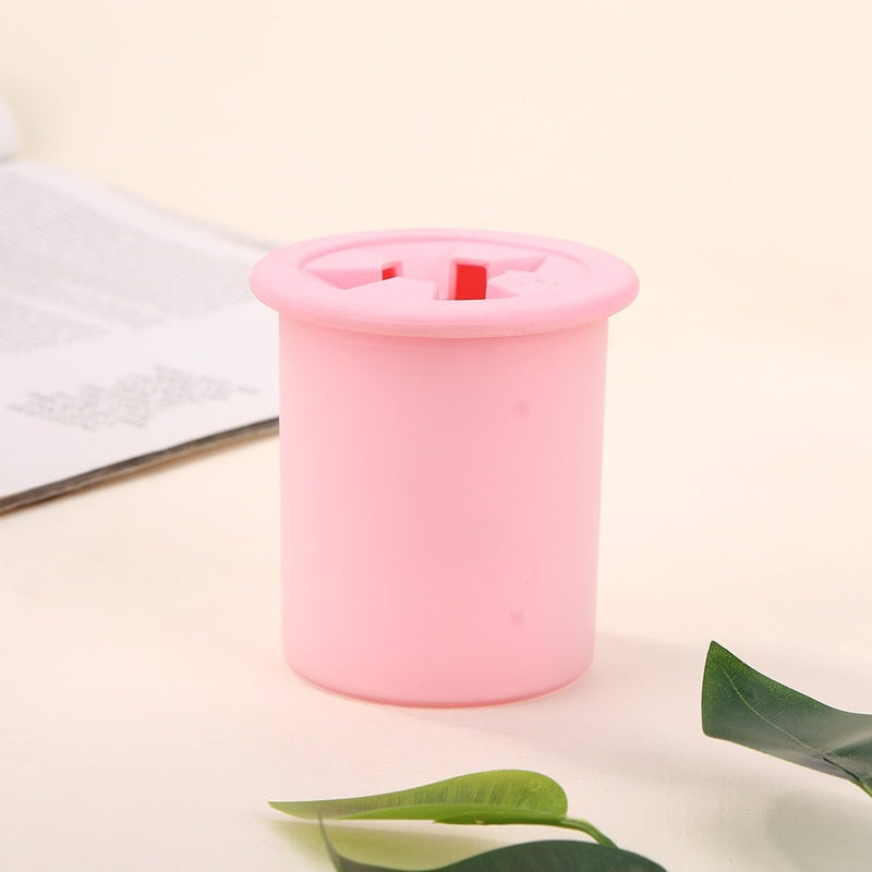 Portable Silicone Dog Paw Cleaner Cup-Wiggleez-Pink-Wiggleez