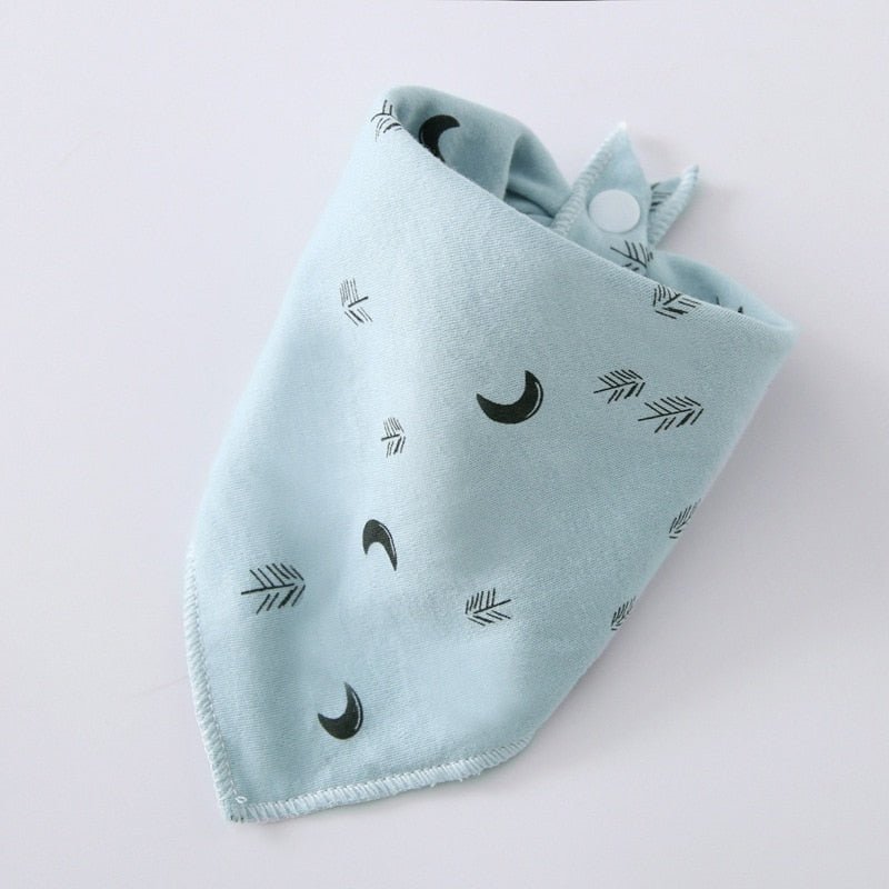 Premium Cotton Dog Bandanas-Wiggleez-Light blue-Wiggleez