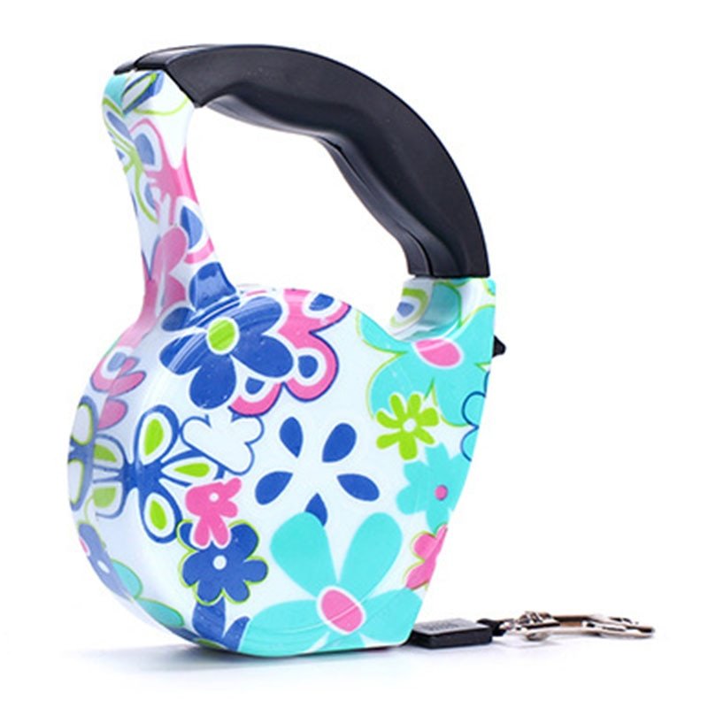 Printed Retractable Dog Leash-Wiggleez-Color 2-5m-Wiggleez