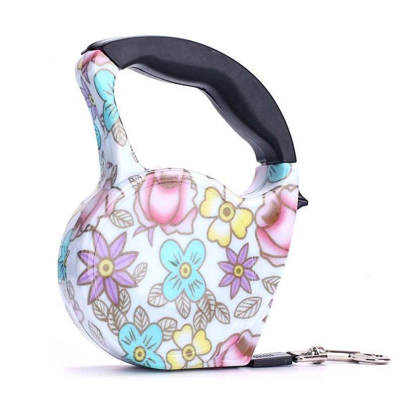 Printed Retractable Dog Leash-Wiggleez-Color 3-5m-Wiggleez