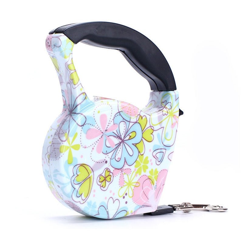 Printed Retractable Dog Leash-Wiggleez-Color 4-5m-Wiggleez