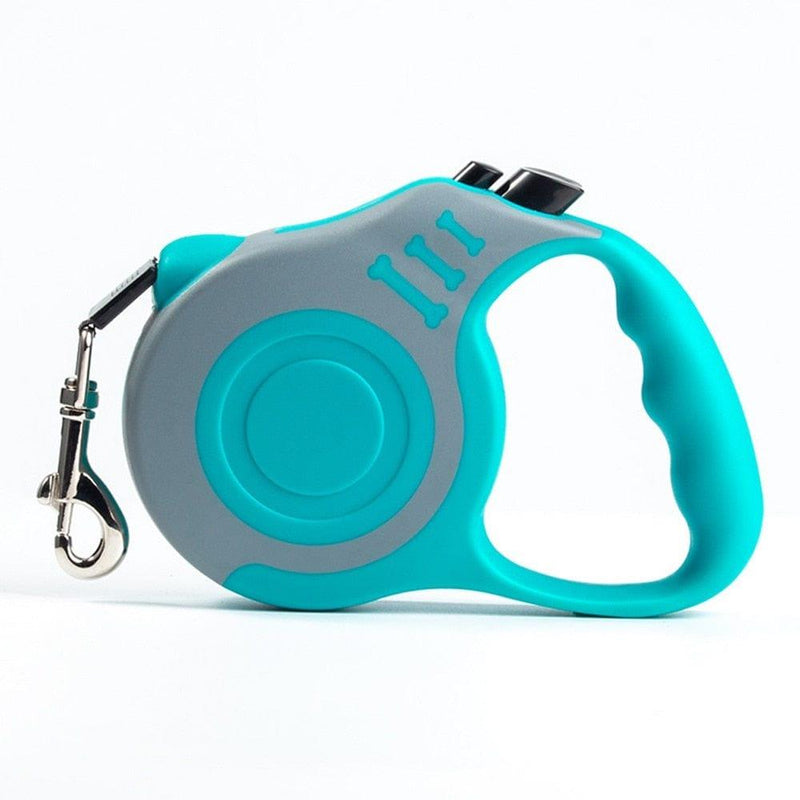 Retractable Dog Leash-Wiggleez-Blue-3M-Wiggleez