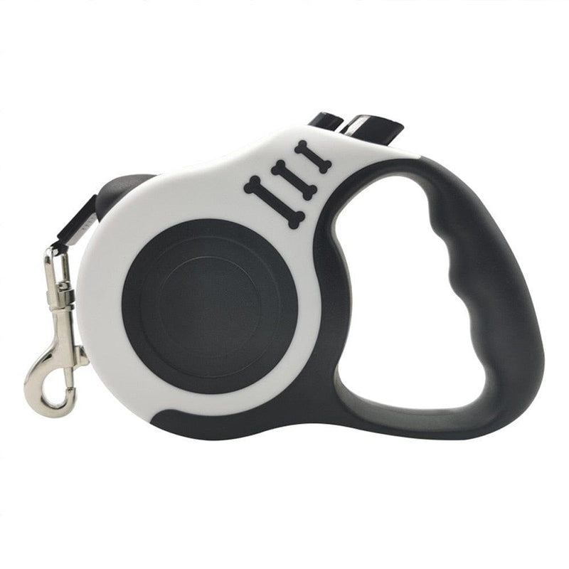 Retractable Dog Leash-Wiggleez-Gray-3M-Wiggleez