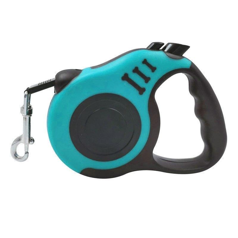 Retractable Dog Leash-Wiggleez-Lake Blue-3M-Wiggleez