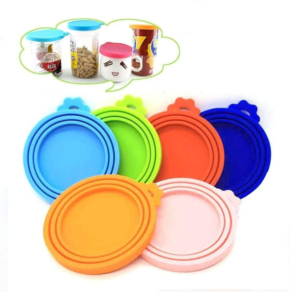 Reusable Food Can Lid-Wiggleez-Orange-Wiggleez