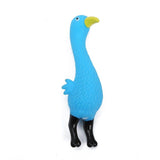 Screaming Chicken Squeeze Sound Dog Toy-Wiggleez-Blue-Wiggleez