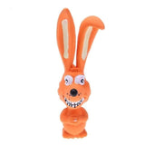 Screaming Chicken Squeeze Sound Dog Toy-Wiggleez-Orange-Wiggleez