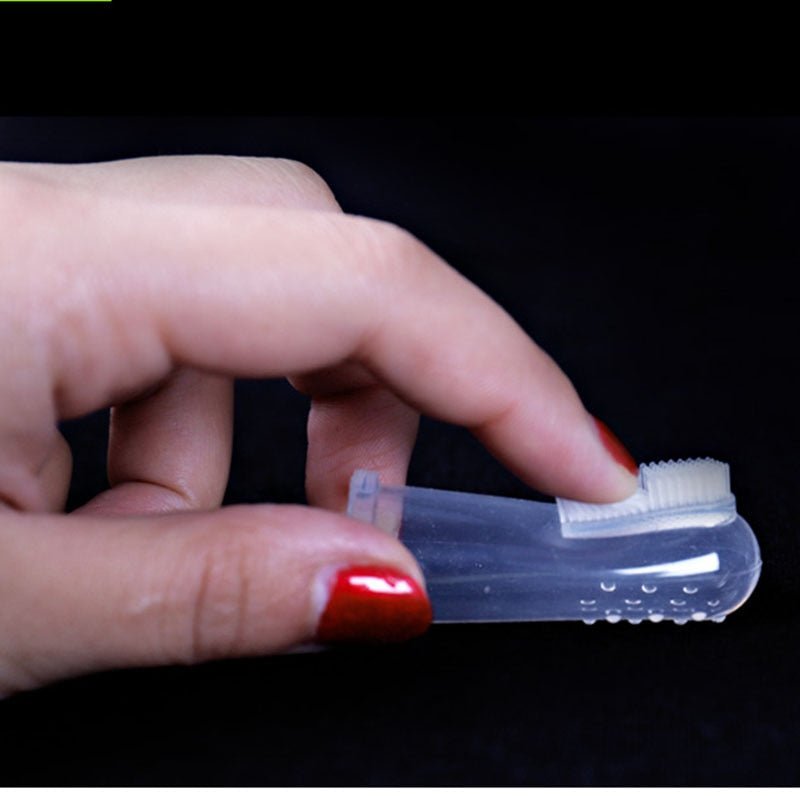 Silicone Super Soft Pet Toothbrush-Wiggleez-Wiggleez