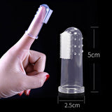 Silicone Super Soft Pet Toothbrush-Wiggleez-Wiggleez