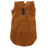 Soft Warm Dog Jacket-Wiggleez-Brown-XS-Wiggleez