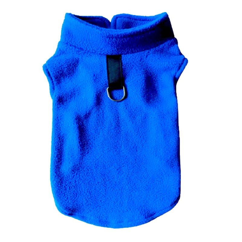 Soft Warm Dog Jacket-Wiggleez-Dark Blue-XS-Wiggleez