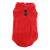 Soft Warm Dog Jacket-Wiggleez-Red-XS-Wiggleez