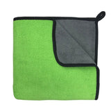 Soft bath towels for Pets-Wiggleez-Green-25x25cm-Wiggleez