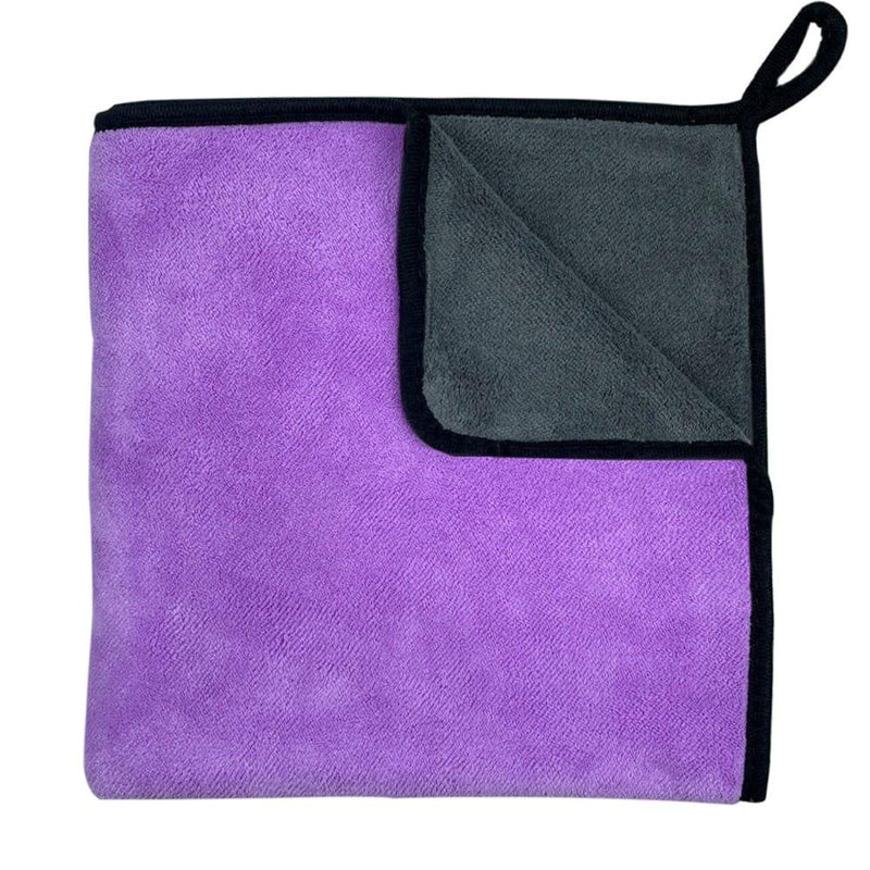 Soft bath towels for Pets-Wiggleez-Purple-25x25cm-Wiggleez