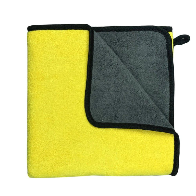Soft bath towels for Pets-Wiggleez-Yellow-25x25cm-Wiggleez