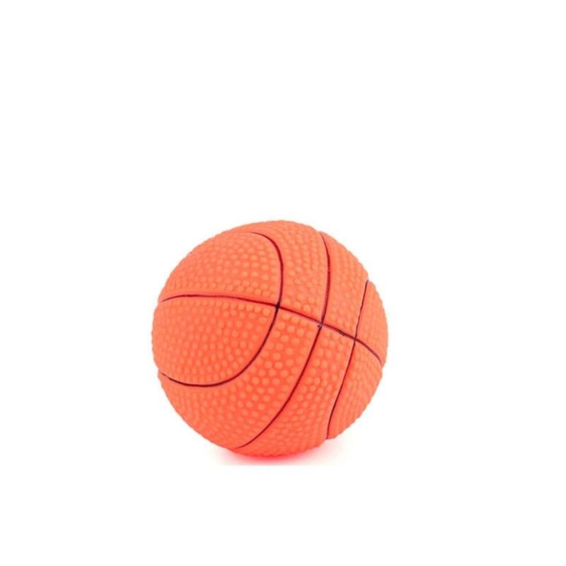 Squeak Toy for dogs-Wiggleez-Basketball-Wiggleez