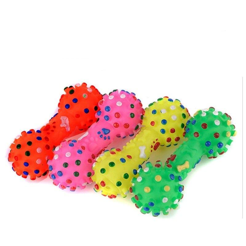 Squeak Toy for dogs-Wiggleez-Bone 2-Wiggleez