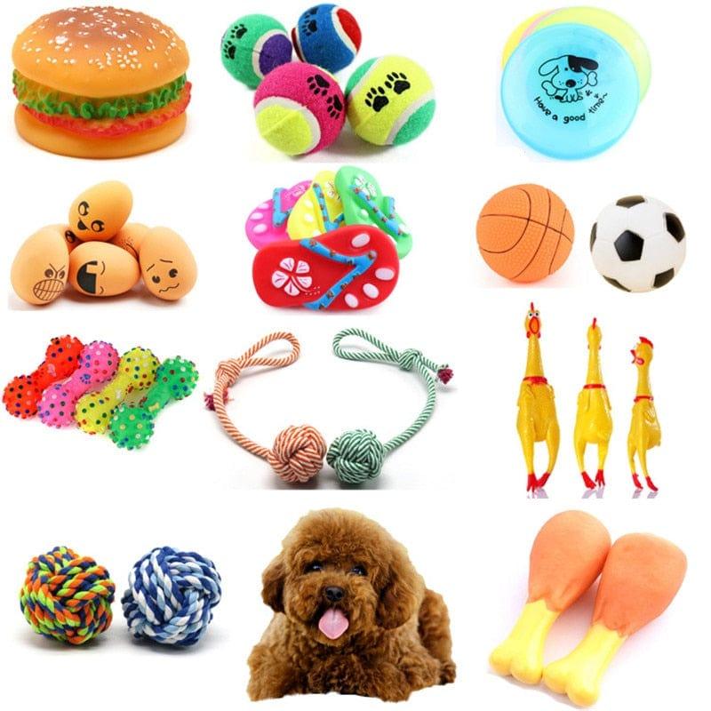 Squeak Toy for dogs-Wiggleez-Burger-Wiggleez