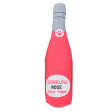 Squeaky Beer Bottle Shape Squeaky Plush Toy-Wiggleez-Rose-Wiggleez