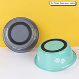 Stainless Steel Food Bowl-Wiggleez-Gray-400 ml-Wiggleez