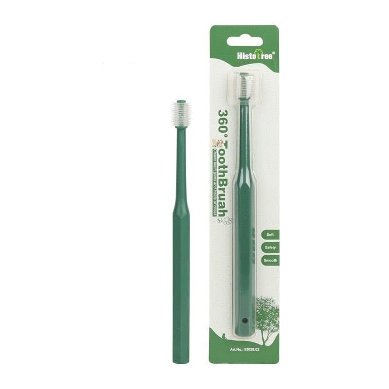 Super Soft Nylon Toothbrush-Wiggleez-Green-Wiggleez