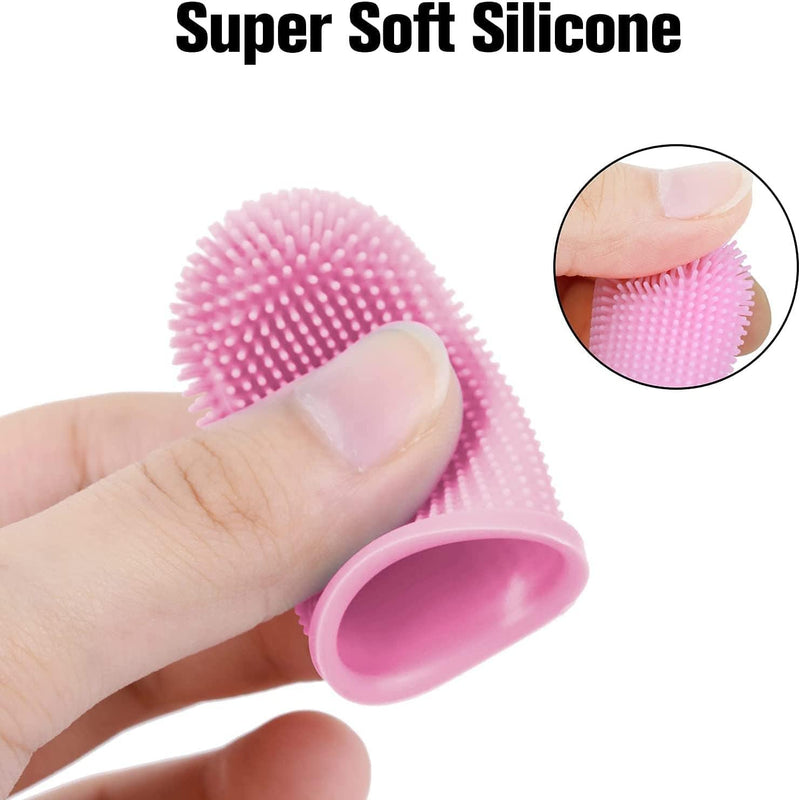 Super Soft Pet Toothbrush-Wiggleez-Pink-Wiggleez