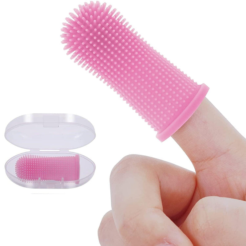 Super Soft Pet Toothbrush-Wiggleez-Pink-Wiggleez
