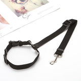 Two-in-One Adjustable Pet Dog Car Seat Belt-Wiggleez-Black-Wiggleez