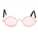Vintage Round Cat Sunglasses-Wiggleez-Pink-Wiggleez