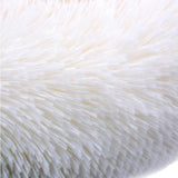 Winter Rectangular Washable Plush Fluffy Large Dog Cat Bed-Wiggleez-Beige brown-S 40x30x12cm-Wiggleez