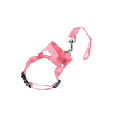 Nylon Adjustable Dog Muzzle Anti-barking Anti-bite Harness Head Collar Muzzle-Wiggleez-Pink-S-Wiggleez